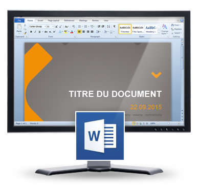 agence communication création modele Word